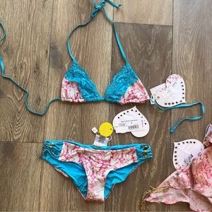 Beach Bunny - Bikini Set w/ Matching Coverup